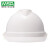 LISMmsaABS安全帽工地男国标加厚领导透气头盔定制logo印字 白色 豪华型ABS超爱戴