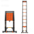 巴芬 铝合金伸缩梯加厚防滑升降梯子折叠稳固工程直行爬梯直梯4.7米