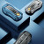 马洛克17-24款保时捷Panamera钥匙套帕拉梅拉车新能源钥匙保护壳扣男女 B款蓝色+扣子（18-24款全包款）