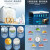 长虹（ChangHong）冰柜单双温一级节能PCM钢胆减霜全冷冻冷藏家商用冷柜卧式大容量冷柜 200升单温 一级节能 200L