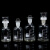 海斯迪克 HKCL-621 溶解氧瓶 实验室具塞玻璃培养污水瓶水样瓶 透明单盖500ml 