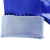 全浸塑劳保胶手套颗粒杀鱼止滑工业加厚橡胶耐磨防滑防水防油耐酸 蓝色浸塑磨砂（10双） XL