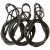 牛人 插编钢丝绳 双扣纯手工编织起重吊装吊索具编头子钢丝绳 吊0.8吨10-4米一根 