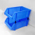 JN JIENBANGONG 塑料零件盒仓库物料塑胶盒子收纳盒长方形斜口塑料螺丝五金工具盒 445*300*170mm
