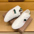 LNFL2024新款夏季男士小白鞋舒适透气潮流百搭板鞋欧洲站休闲时尚男鞋 白色 38