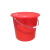 珠塑（ZHUSH）塑料提水桶 加厚耐用圆形收纳桶清洁洗衣桶大容量水桶 珠江桶带盖 28L