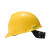 梅思安ABS标准型安全帽超爱戴帽衬黄色针织布吸汗带D型下颏带1顶可印字
