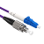 胜为（shengwei）FSCK-5050 电信级铠装光纤跳线  LC-FC网线单模单芯5米 防鼠咬室内抗拉尾纤缆（条）