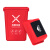 科力邦（Kelibang） 户外垃圾桶 大号环卫垃圾桶分类垃圾桶厨余有害商用景区物业翻盖垃圾桶40L KB1031 红色