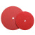 红色纤维轮薄款尼龙轮磨光片不锈钢拉丝轮抛光打磨片100/150/200 红色纤维轮【150*6*16孔】