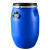 食品级加厚酒桶泔水桶密封桶旧化工桶塑料桶圆桶蓝桶发酵桶 200升蓝色全新料特厚法兰桶