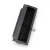 定制DMK012 黑色塑料拉手椭圆形把手扣手工业机械箱门柜门拉手定做 DMK012/ABS灰色1.5mm插入板