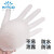 英科医疗 一次性PVC手套餐饮美容牙科医生用透明加厚无粉防护手套 M码 100只/盒