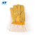友盟（AP）AP-2755耐磨舒适牛青皮加金黄色皮袖手套长35CM L码