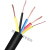 嘉博森YC橡胶电缆线铜芯国标软线2/3/4芯2.5/4/6平方户外铜护套线 国标3*10+2*6/米