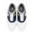 PGM 高尔夫球鞋男士golf真皮防水鞋子旋转鞋带活动钉鞋 XZ194-白灰蓝 42