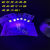 D紫光紫外线防伪验钞台灯 UV无影胶固化荧光剂三防漆检测灯台式 3w验钞灯(台灯款)