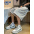 NASA ENGE冰丝链子男夏季宽松潮流裤子外穿薄款运动篮球中裤SN8604 灰色 M