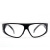 云启格定制电焊防护眼镜 劳保烧焊眼镜 护目镜 焊接眼镜 平光镜 透明 黑色眼镜（10个）