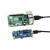 树莓派ZERO 百兆以太网口模块USB集线器扩展板 USB HUB接口 ETH/USB HUB HAT (B)