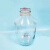 高硼硅广口瓶玻璃密封罐泡酒瓶透明磨砂酒罐带盖玻璃储物瓶罐 50000ml 无刻度