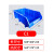 盛富永  斜口分类收纳零件盒 组合式物料盒元件盒 货架收纳盒  蓝色 C1（加厚）600*400*220
