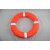 船用专业救生圈救生游泳圈2.5KG加厚实心国标塑料5556救生圈 半红白 泡沫圈