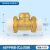 京仕蓝 4/6分热熔止回阀黄铜卧立式逆止20/25PPR双活接自来水管表 PPR40卧式止回阀