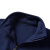 汇特益HT-J2085 加厚保暖冲锋衣 秋冬男款内胆可拆卸风衣 防水透气外套 藏青色 XS 