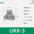 UK-2.5B接线端子1.5N/6/10/35电压端子HESI保险丝6S电流纯铜阻燃 UKK-3