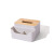 庄太太 方形单格带手机槽纸巾盒 23*13*10 收纳纸巾盒LOGO印刷 ZTT-9085