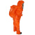 孚邦（FBON） FBC500重型防护服 橘红色 M码 