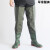 百舸 长筒下水靴PVC半身海鲜市场防水裤 军绿色针织布44码