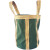 超大号加厚帆布工具包 马桶包 水暖安装电力施工风电高空作业起重袋 绿圆形50*50  100L