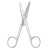 安达通 不锈钢手术剪刀实验用剪刀不锈钢医院用剪 直尖弯尖 组织直圆18cm