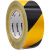 黑黄色反光膜贴纸pet警示胶带地面划线地标贴警戒线护栏安全标识 黑黄宽200mm*23米