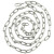 筑筠 304不锈钢防盗链锁 金属铁链链条 直径12mm长1米 单位：条