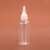 庄太太 透明尖嘴挤压瓶 实验室颜料分装塑料滴瓶 50ml十个装ZTT-9900