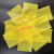VCI气相防锈塑料包装袋自封口袋pe防锈膜工业机械金属汽配零部件 黄色(无V型口) 无自封口 25.5X30X16丝黄色100个(无V