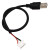 定制罗技耳机G700s 鼠标00T60 G90 G9充电数据线 USB转PH2.0-5P-1.5M 无磁环 其他