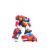 伟易达迷你特工队兽王力量第四季机器人儿童玩具变形男孩鹰王狮王 兽王机甲-犀牛王(特技遥控）
