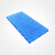 JN JIENBANGONG 加厚塑料托盘仓库垫板塑胶卡板地台板网格栈板防滑防霉防潮板地垫 圆形孔蓝色1000*500*50mm