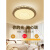 澳颜莱客厅灯新款大灯LED吸顶灯圆形卧室灯具简约现代家用阳台 圆40cm高亮LED24W