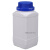 大口方瓶加厚塑料试瓶实验固体样品瓶密封取样瓶1000ml工业品 1000ml半透明-蓝盖款配内盖