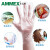 爱马斯（AMMEX） 一次性CPE手套 美容卫生薄膜吃小龙虾餐饮烧烤料理手套1箱DCPE100C（100只/包，50包/箱）