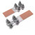 定制S/ST-1/2/3/4螺栓型设备过渡铜铝线夹复合板摩擦焊钎焊接线端 S-4(复合板)