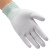 INXS薄款N10550PU涂层作业劳保手套耐磨防滑拧螺丝装配透气 HANDLIKE(12双)促销 手感好 白色 L