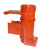 KYN61-35KV CH3-35 CH3-40.5/660开关柜成套配件高压触头盒带屏蔽 桔红色