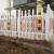 PVC塑钢护栏变压器护栏电力塑料围栏电箱污水池终端设备隔离柵栏 护栏高0.6m长度1米