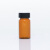 山顶松 透明玻璃螺口瓶 棕色样品瓶  留样瓶精油瓶 试化学试剂样品种子瓶 无刻度 棕色20ml*100个 